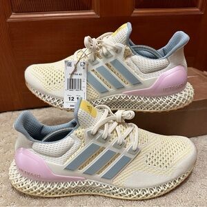 BNWOB adidas Ultra 4D Shoes 'Off White Orchid' IF0301 Size 12